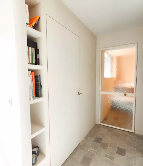 Poolhouse in Pittem door Interieur Balcaen